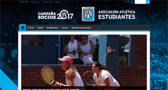 Desktop Screenshot of aaestudiantes.com.ar